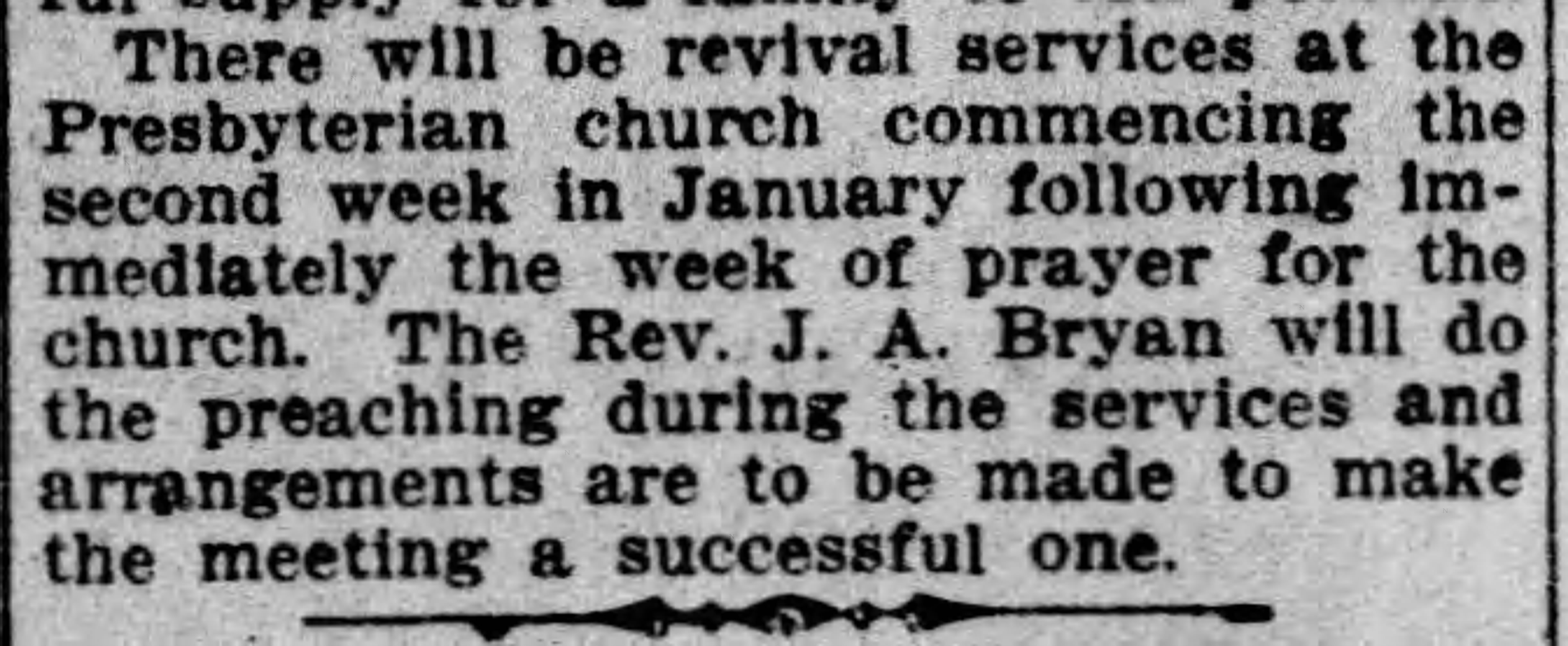 Bessemer Presbyterian Church